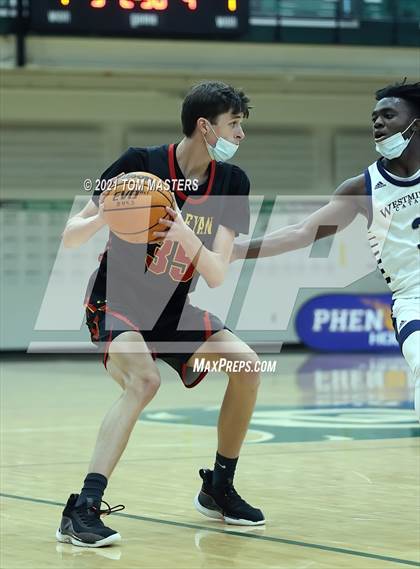 Thumbnail 3 in Wesleyan Christian Academy vs. Westminster Catawba Christian photogallery.