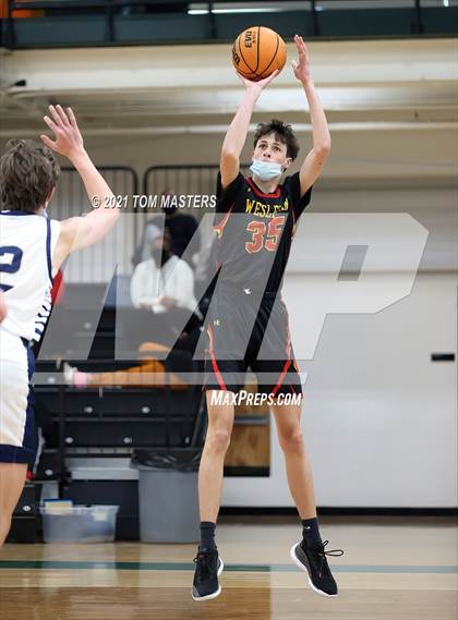 Thumbnail 3 in Wesleyan Christian Academy vs. Westminster Catawba Christian photogallery.