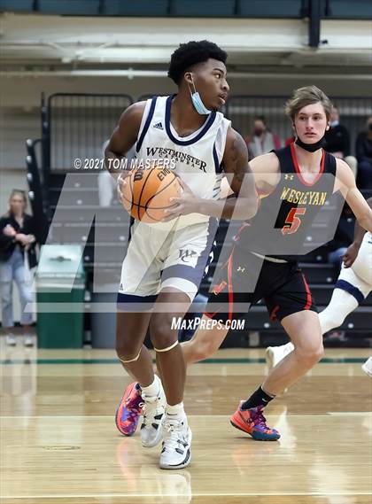 Thumbnail 3 in Wesleyan Christian Academy vs. Westminster Catawba Christian photogallery.