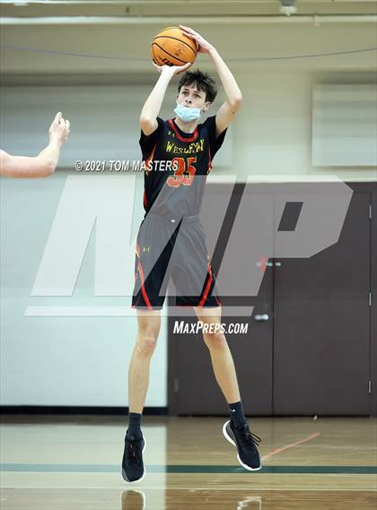 Thumbnail 1 in Wesleyan Christian Academy vs. Westminster Catawba Christian photogallery.