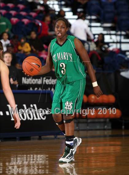 Thumbnail 2 in Hoover vs St. Mary's  (T-Mobile Invitational) photogallery.