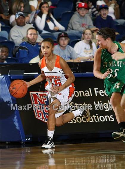 Thumbnail 3 in Hoover vs St. Mary's  (T-Mobile Invitational) photogallery.