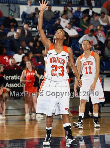 Thumbnail 2 in Hoover vs St. Mary's  (T-Mobile Invitational) photogallery.