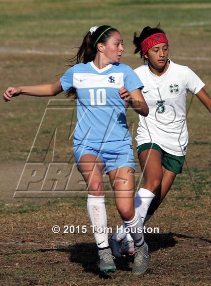 Thumbnail 1 in St. Lucy's vs. Monrovia (San Dimas Tournament) photogallery.