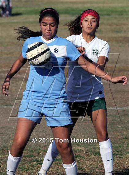 Thumbnail 3 in St. Lucy's vs. Monrovia (San Dimas Tournament) photogallery.