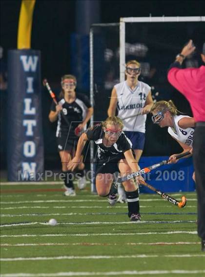 Thumbnail 3 in New Canaan @ Wilton (CIAC Class M 1st Round) photogallery.