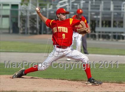 Thumbnail 2 in Stratford @ Wolcott (CIAC Class M Quarterfinal) photogallery.