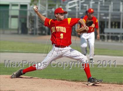Thumbnail 3 in Stratford @ Wolcott (CIAC Class M Quarterfinal) photogallery.