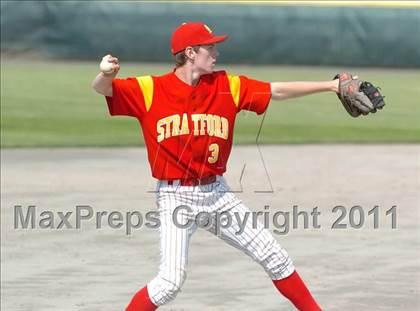 Thumbnail 1 in Stratford @ Wolcott (CIAC Class M Quarterfinal) photogallery.