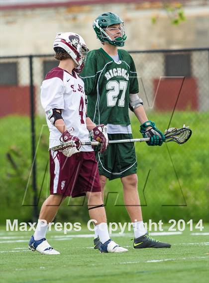 Thumbnail 1 in Nichols vs St Joseph's Collegiate Institute (Monsignor Martin Semifinal) photogallery.