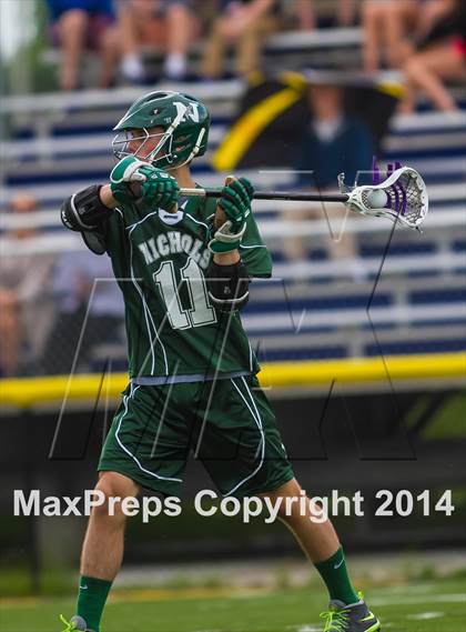 Thumbnail 1 in Nichols vs St Joseph's Collegiate Institute (Monsignor Martin Semifinal) photogallery.