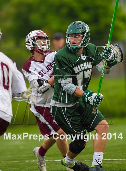 Thumbnail 1 in Nichols vs St Joseph's Collegiate Institute (Monsignor Martin Semifinal) photogallery.