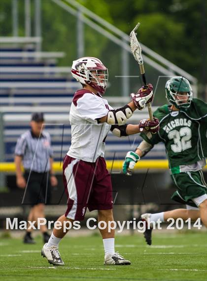 Thumbnail 1 in Nichols vs St Joseph's Collegiate Institute (Monsignor Martin Semifinal) photogallery.