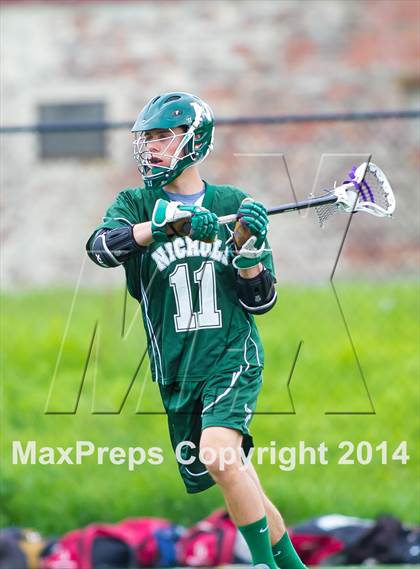 Thumbnail 2 in Nichols vs St Joseph's Collegiate Institute (Monsignor Martin Semifinal) photogallery.