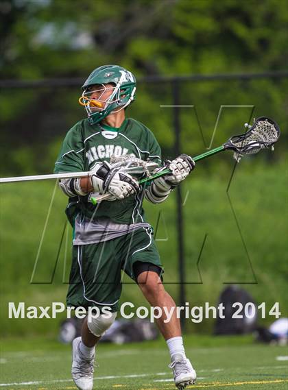 Thumbnail 1 in Nichols vs St Joseph's Collegiate Institute (Monsignor Martin Semifinal) photogallery.