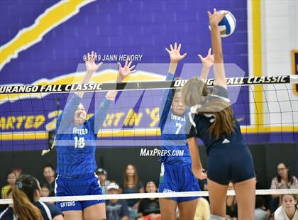 Thumbnail 3 in Xavier College Prep vs. Kamehameha Kapalama (Durango Fall Classic) photogallery.