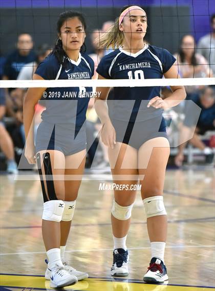 Thumbnail 2 in Xavier College Prep vs. Kamehameha Kapalama (Durango Fall Classic) photogallery.