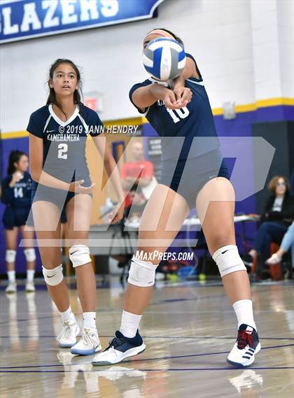 Thumbnail 3 in Xavier College Prep vs. Kamehameha Kapalama (Durango Fall Classic) photogallery.