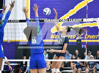 Thumbnail 1 in Xavier College Prep vs. Kamehameha Kapalama (Durango Fall Classic) photogallery.
