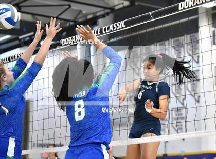 Thumbnail 1 in Xavier College Prep vs. Kamehameha Kapalama (Durango Fall Classic) photogallery.