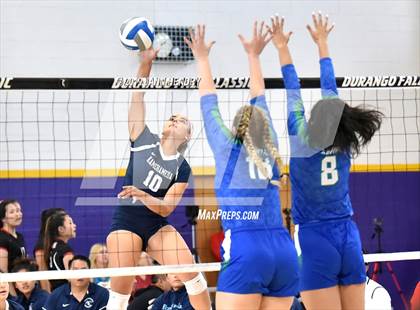 Thumbnail 2 in Xavier College Prep vs. Kamehameha Kapalama (Durango Fall Classic) photogallery.