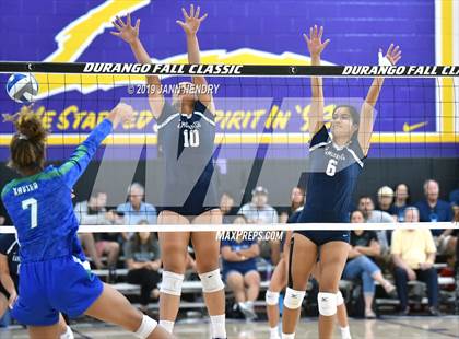 Thumbnail 1 in Xavier College Prep vs. Kamehameha Kapalama (Durango Fall Classic) photogallery.