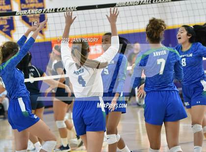 Thumbnail 2 in Xavier College Prep vs. Kamehameha Kapalama (Durango Fall Classic) photogallery.