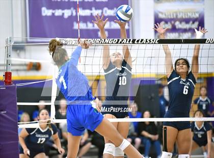 Thumbnail 1 in Xavier College Prep vs. Kamehameha Kapalama (Durango Fall Classic) photogallery.