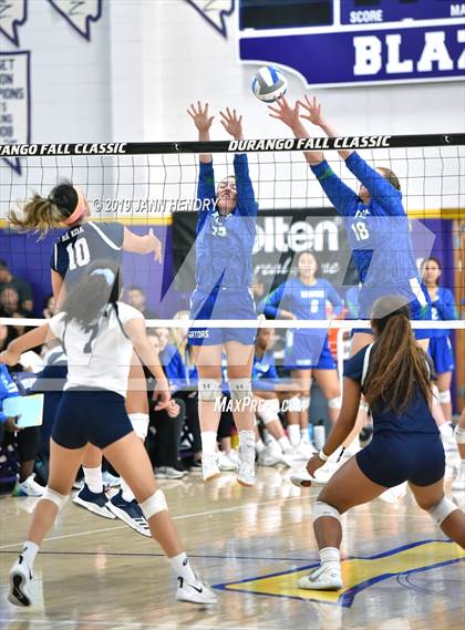 Thumbnail 1 in Xavier College Prep vs. Kamehameha Kapalama (Durango Fall Classic) photogallery.