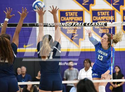 Thumbnail 2 in Xavier College Prep vs. Kamehameha Kapalama (Durango Fall Classic) photogallery.
