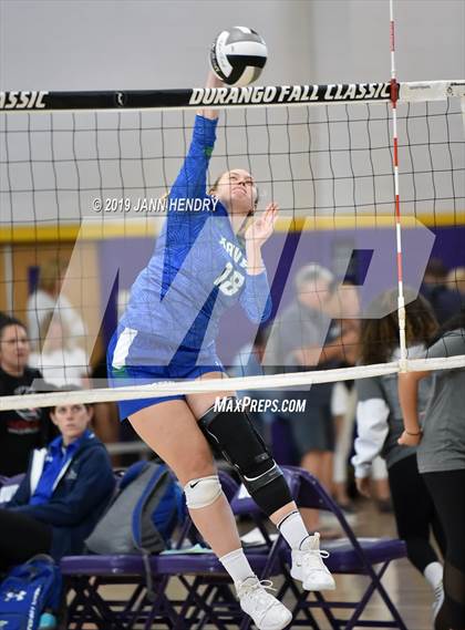 Thumbnail 1 in Xavier College Prep vs. Kamehameha Kapalama (Durango Fall Classic) photogallery.