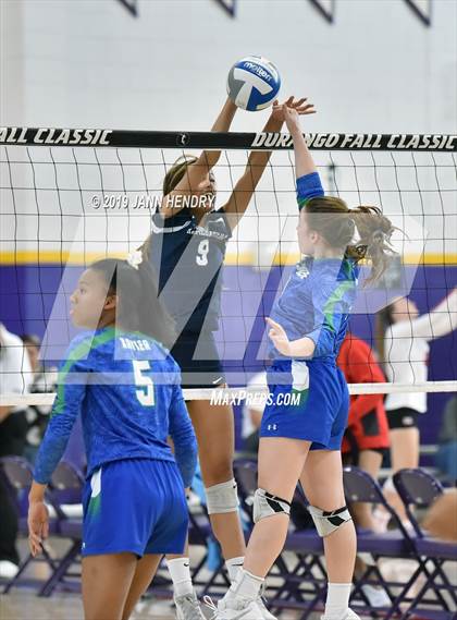 Thumbnail 1 in Xavier College Prep vs. Kamehameha Kapalama (Durango Fall Classic) photogallery.