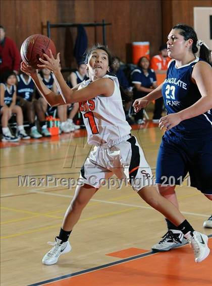 Thumbnail 1 in Immaculate Heart vs. South Pasadena (Poly Tournament) photogallery.