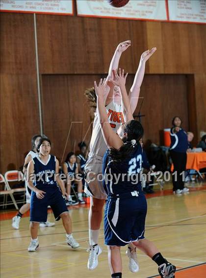 Thumbnail 3 in Immaculate Heart vs. South Pasadena (Poly Tournament) photogallery.
