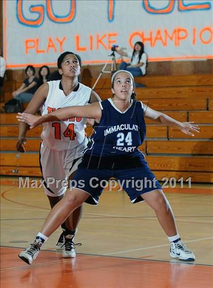 Thumbnail 2 in Immaculate Heart vs. South Pasadena (Poly Tournament) photogallery.
