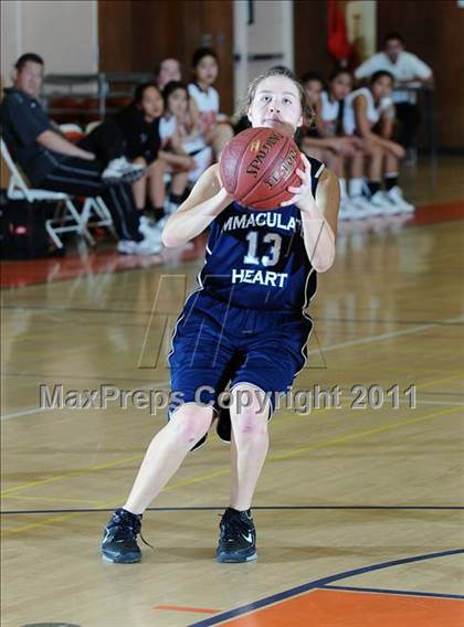 Thumbnail 3 in Immaculate Heart vs. South Pasadena (Poly Tournament) photogallery.