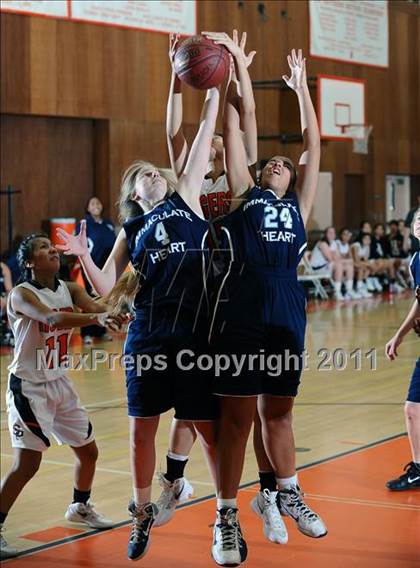 Thumbnail 3 in Immaculate Heart vs. South Pasadena (Poly Tournament) photogallery.