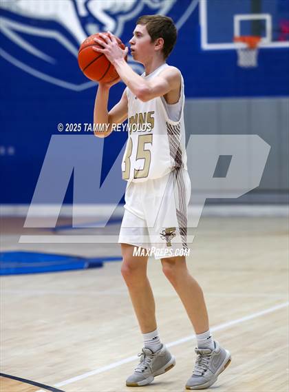 Thumbnail 2 in Huckabay @ Forestburg (UIL 1A D1 Basketball Sem-Regional) photogallery.