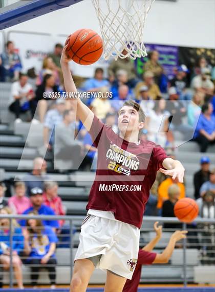 Thumbnail 2 in Huckabay @ Forestburg (UIL 1A D1 Basketball Sem-Regional) photogallery.