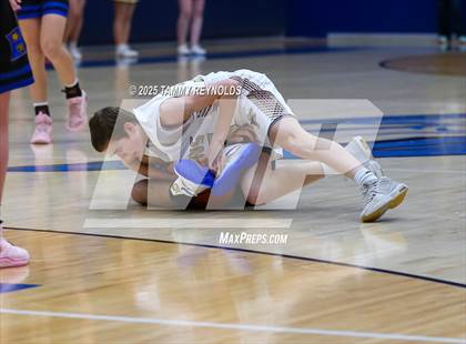 Thumbnail 2 in Huckabay @ Forestburg (UIL 1A D1 Basketball Sem-Regional) photogallery.