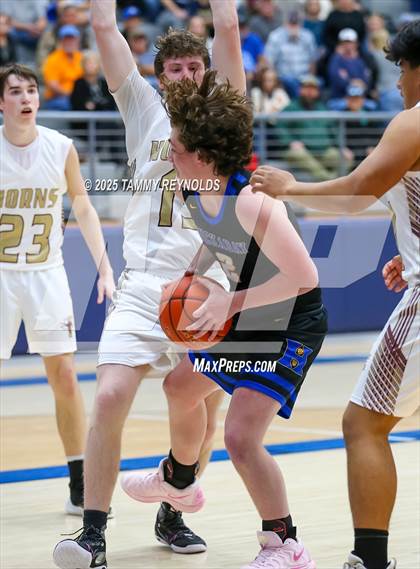 Thumbnail 1 in Huckabay @ Forestburg (UIL 1A D1 Basketball Sem-Regional) photogallery.