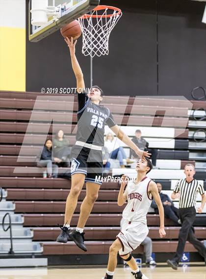 Thumbnail 2 in Cupertino v Villa Park (Joe Schram Holiday Tournament) photogallery.