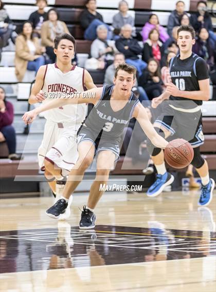 Thumbnail 1 in Cupertino v Villa Park (Joe Schram Holiday Tournament) photogallery.