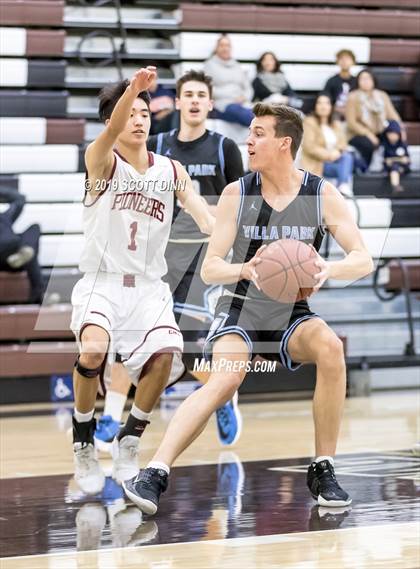 Thumbnail 2 in Cupertino v Villa Park (Joe Schram Holiday Tournament) photogallery.