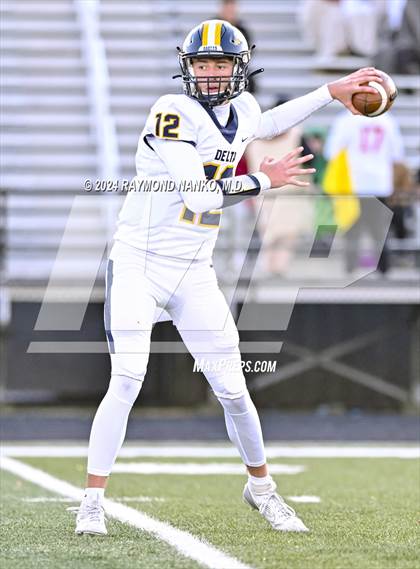 Thumbnail 1 in Delta @ Mississinewa (IHSAA 3A Section 28 Semifinal) photogallery.