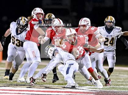 Thumbnail 1 in Delta @ Mississinewa (IHSAA 3A Section 28 Semifinal) photogallery.