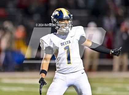 Thumbnail 3 in Delta @ Mississinewa (IHSAA 3A Section 28 Semifinal) photogallery.