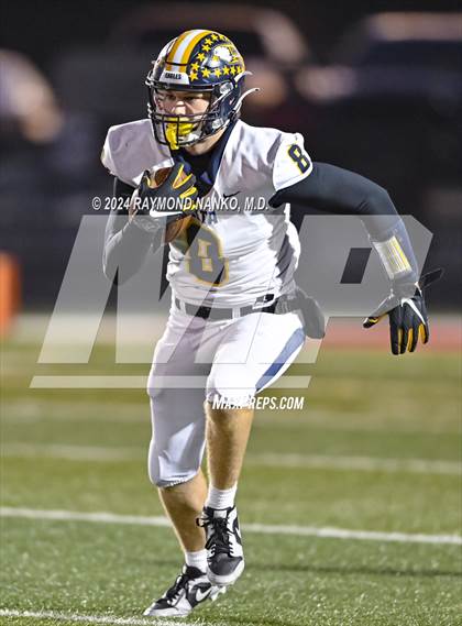 Thumbnail 3 in Delta @ Mississinewa (IHSAA 3A Section 28 Semifinal) photogallery.