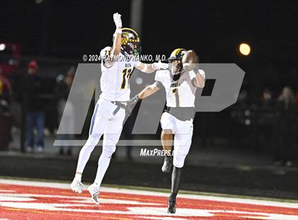 Thumbnail 3 in Delta @ Mississinewa (IHSAA 3A Section 28 Semifinal) photogallery.