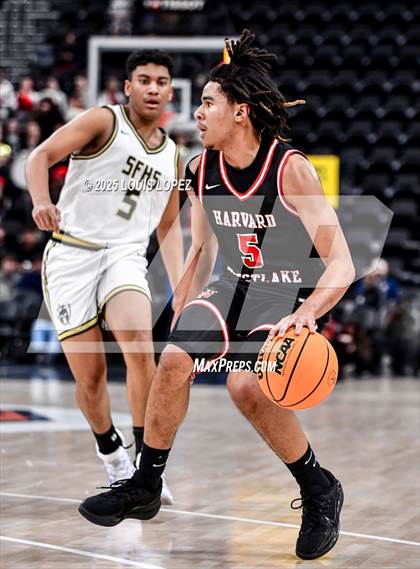 Thumbnail 1 in Harvard-Westlake @ St. Francis (Trinity-Mission League Showcase) photogallery.